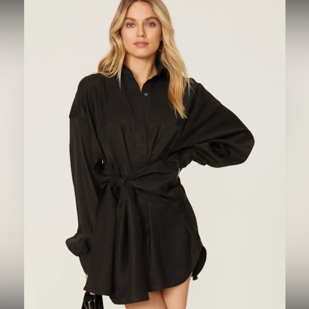 NONchalant Charcoal Button-Up Shirt